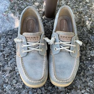 Denim Blue Sperry Top-Siders Size 6M